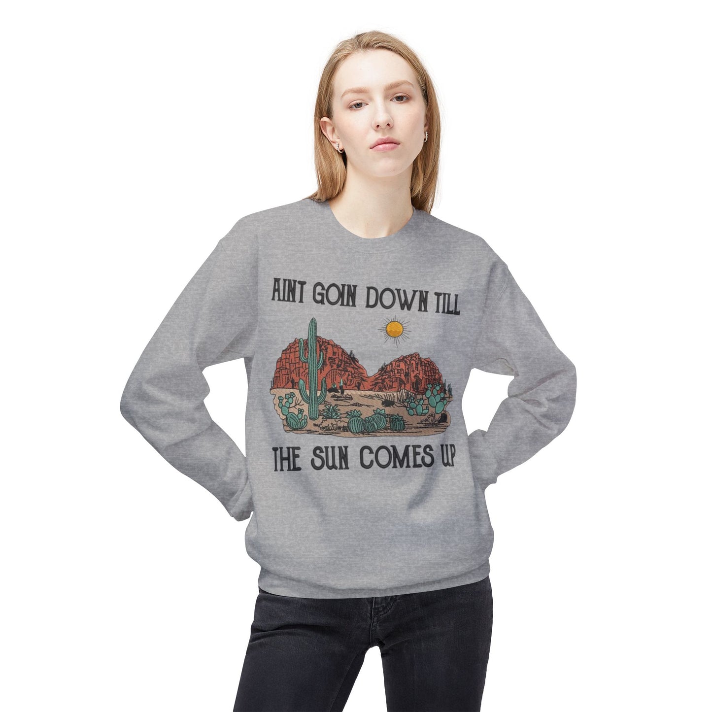 Unisex Midweight Softstyle Fleece Crewneck Sweatshirt