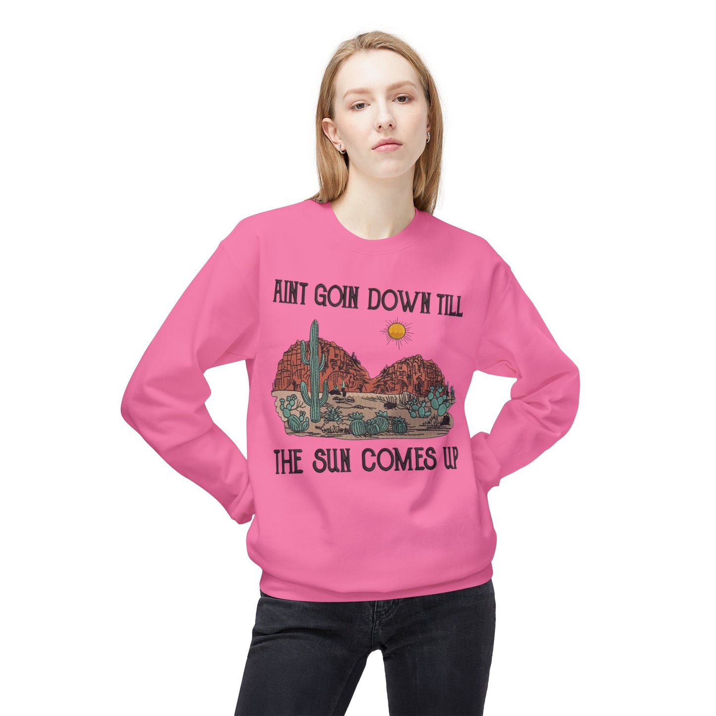 Unisex Midweight Softstyle Fleece Crewneck Sweatshirt