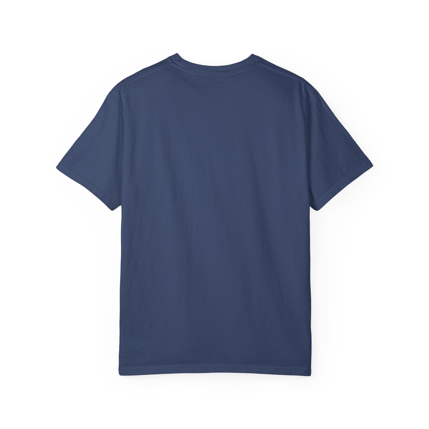 Patriotic Garment-Dyed T-Shirt - 'Land of the Free, Because of the Brave'