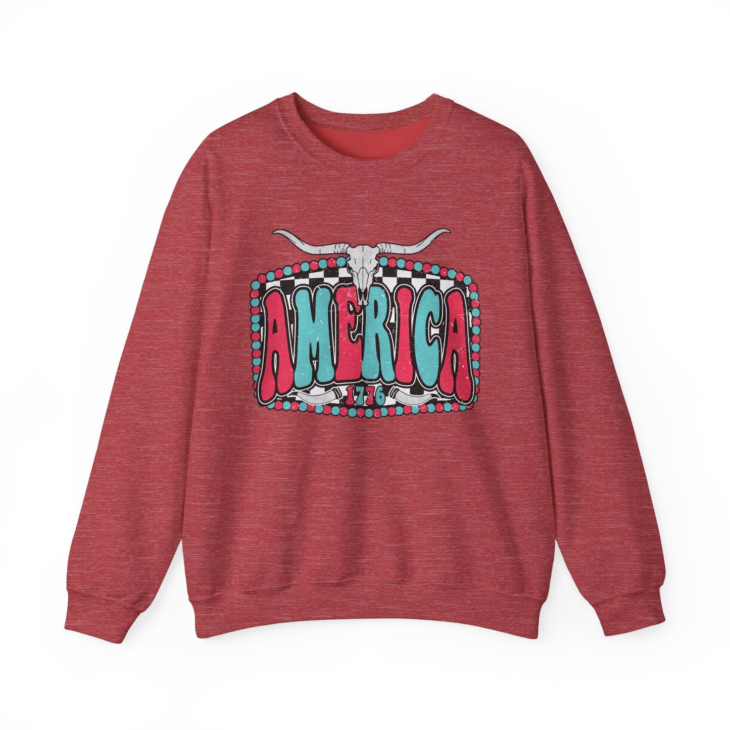 Retro America Graphic Crewneck Sweatshirt