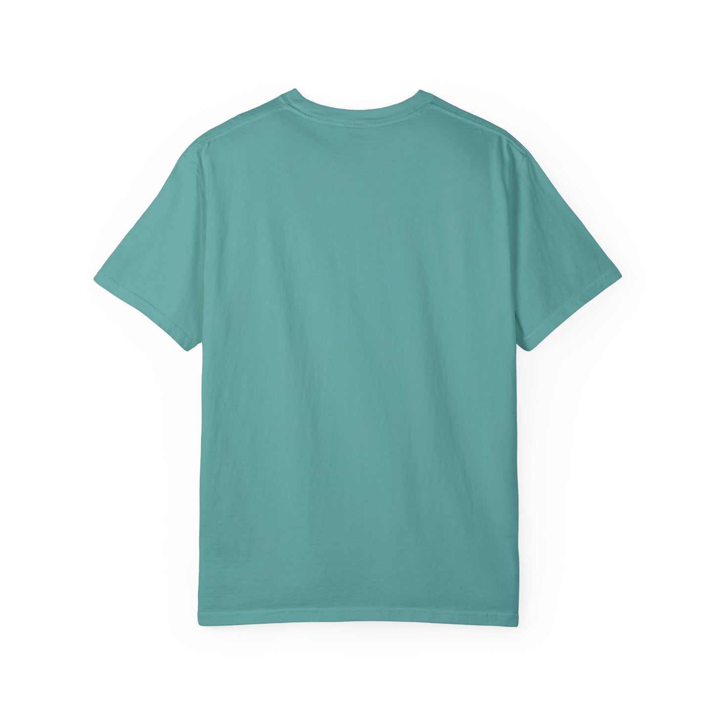 Patriotic Garment-Dyed T-Shirt - 'Land of the Free, Because of the Brave'