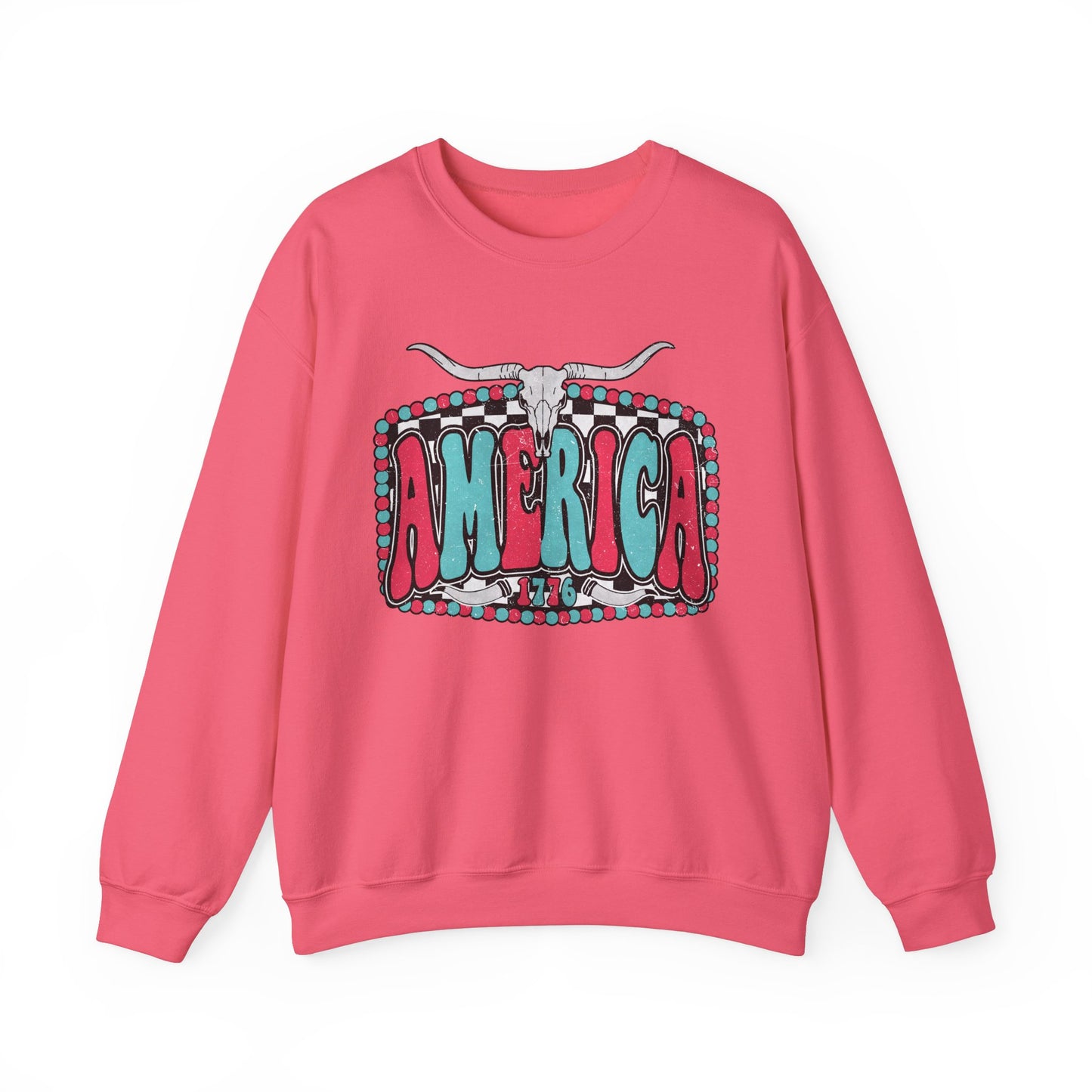 Retro America Graphic Crewneck Sweatshirt