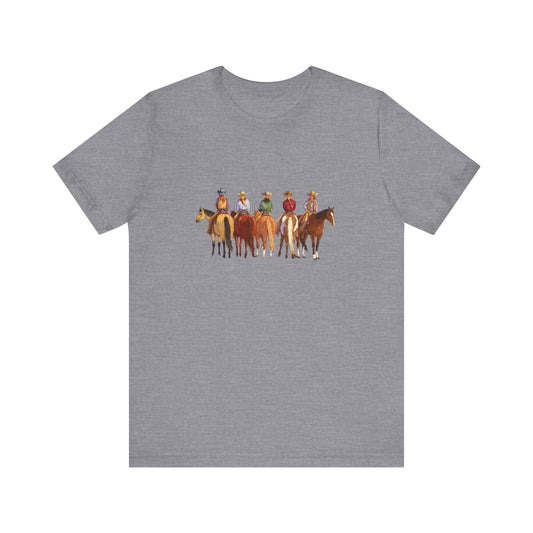 Horseback Riding Unisex Jersey Tee - Perfect for Equestrian Lovers