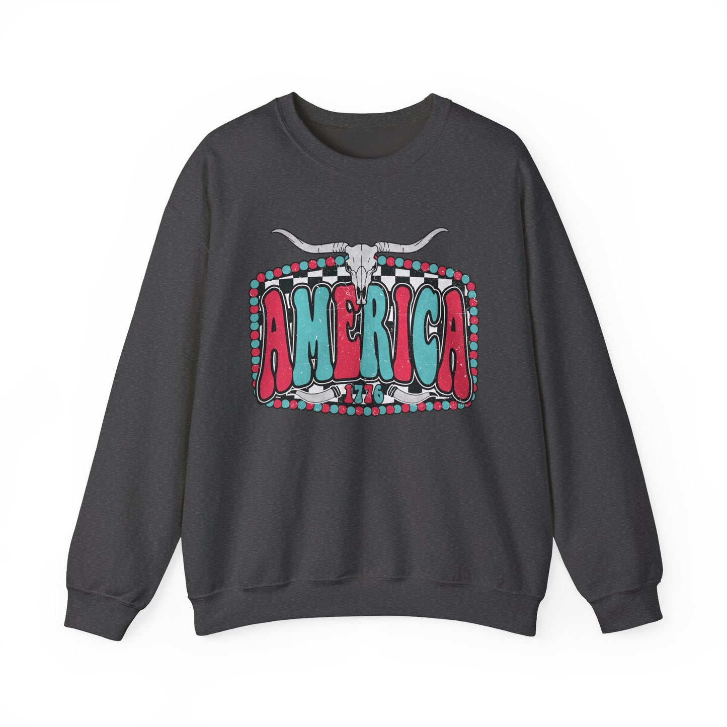 Retro America Graphic Crewneck Sweatshirt