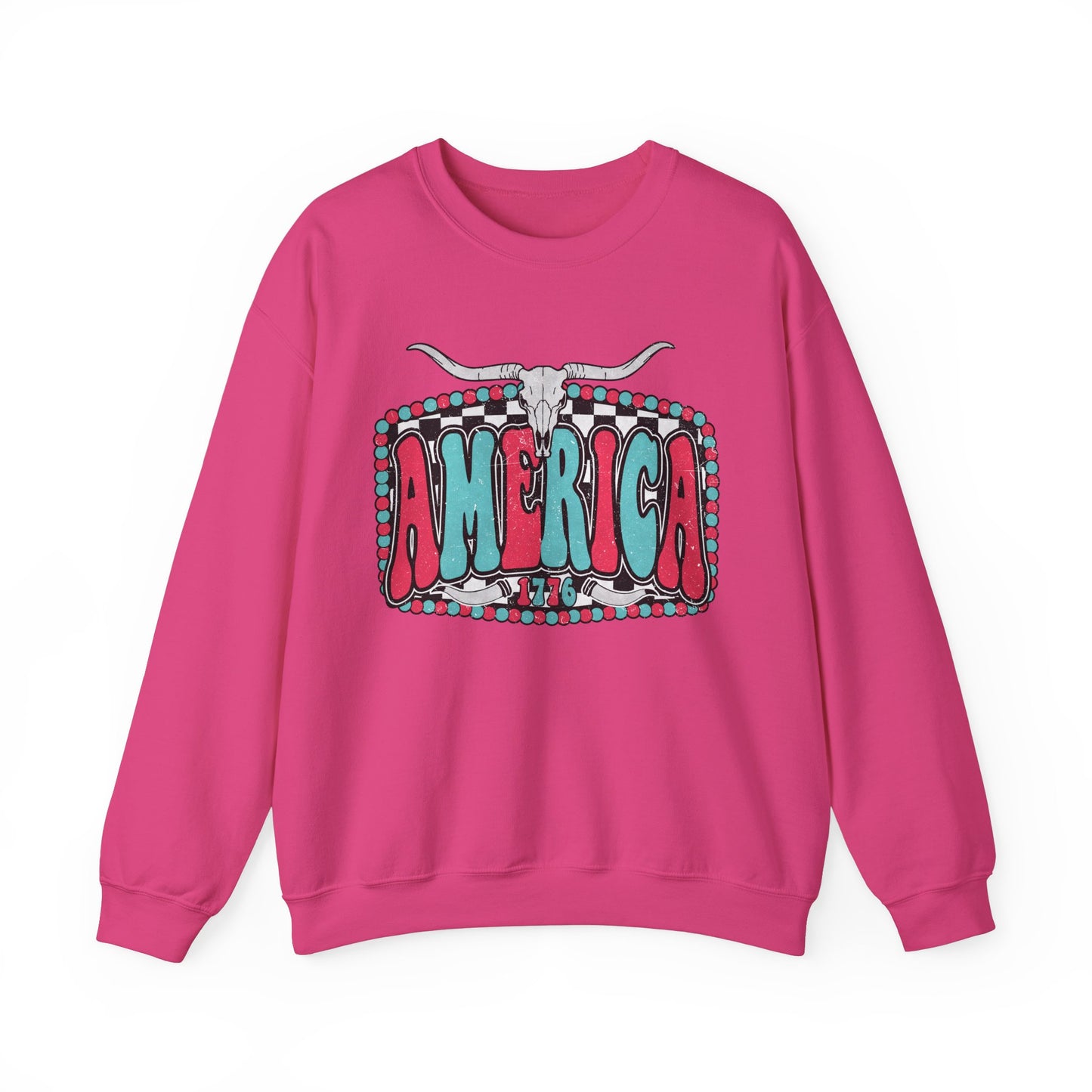Retro America Graphic Crewneck Sweatshirt