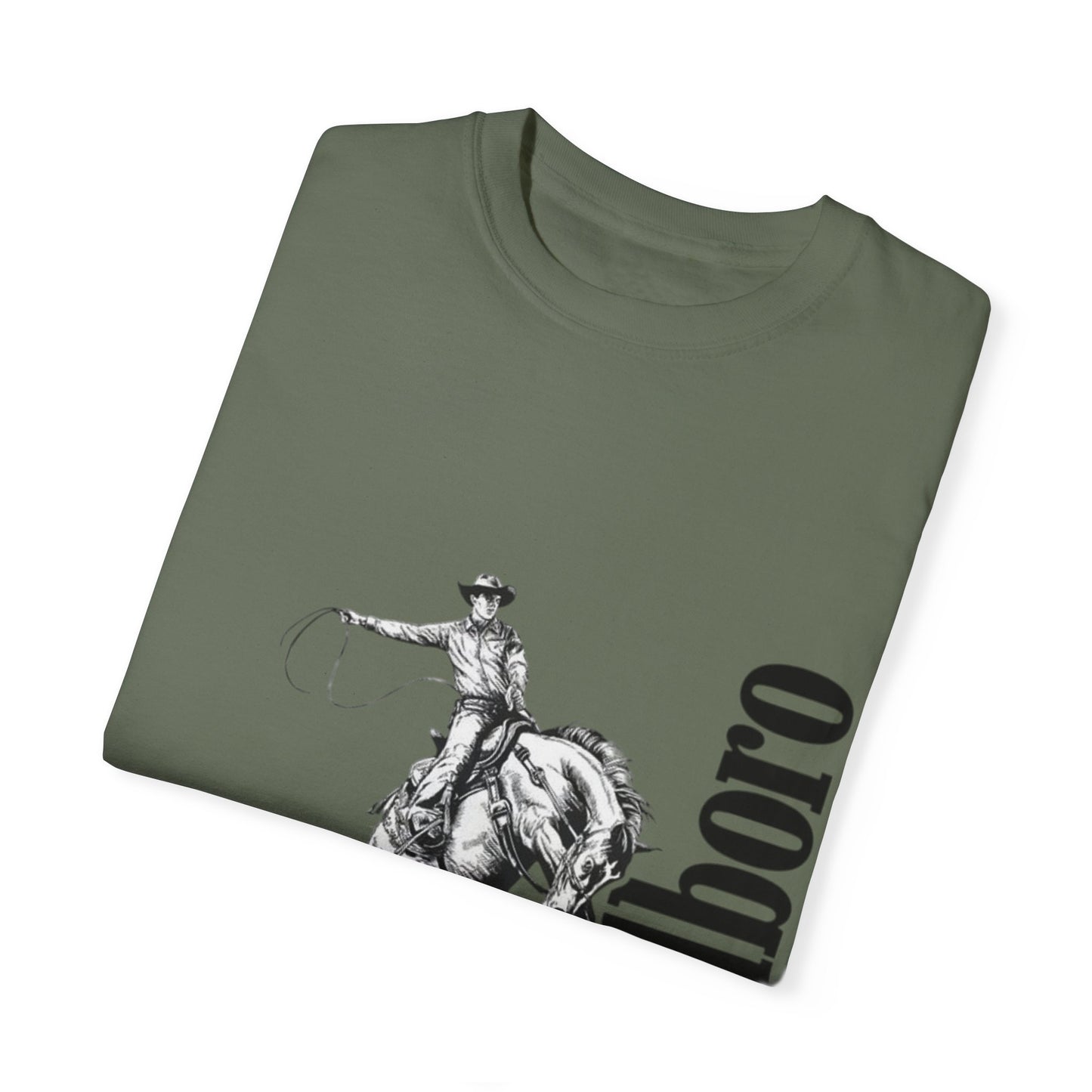 Unisex Cowboy Graphic T-Shirt - Marlboro Inspired Design