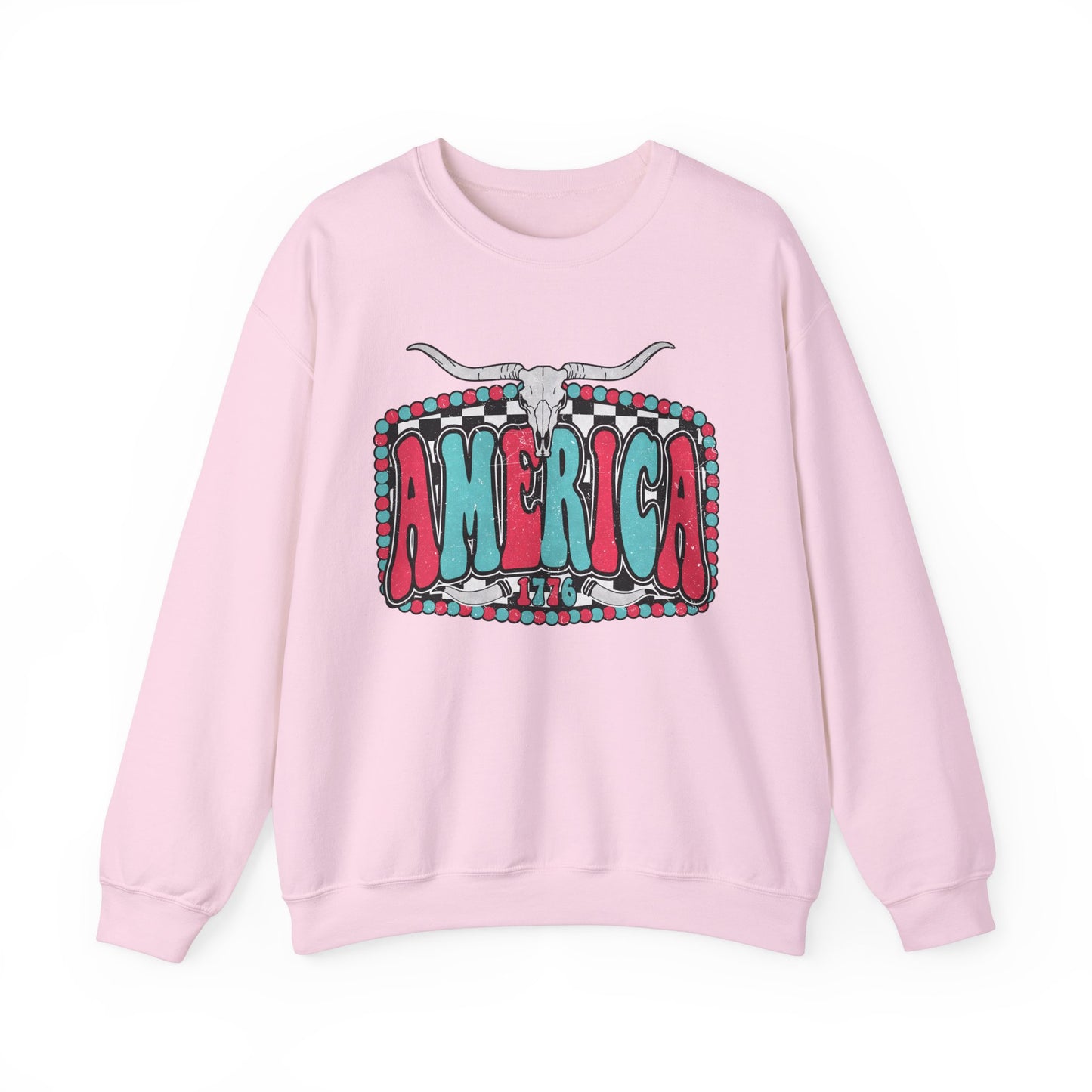 Retro America Graphic Crewneck Sweatshirt