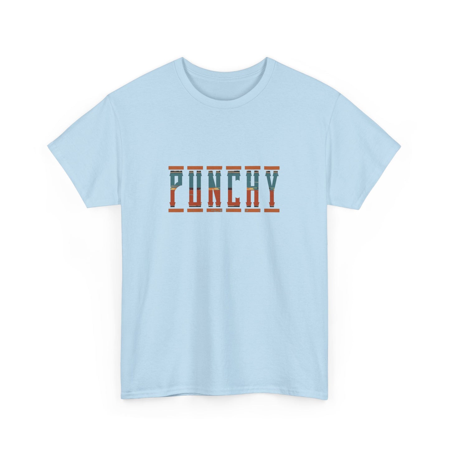 Punchy Unisex Heavy Cotton Tee - Comfortable & Stylish