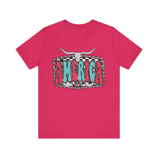Vintage Americana Short Sleeve Tee - Celebrate 1776