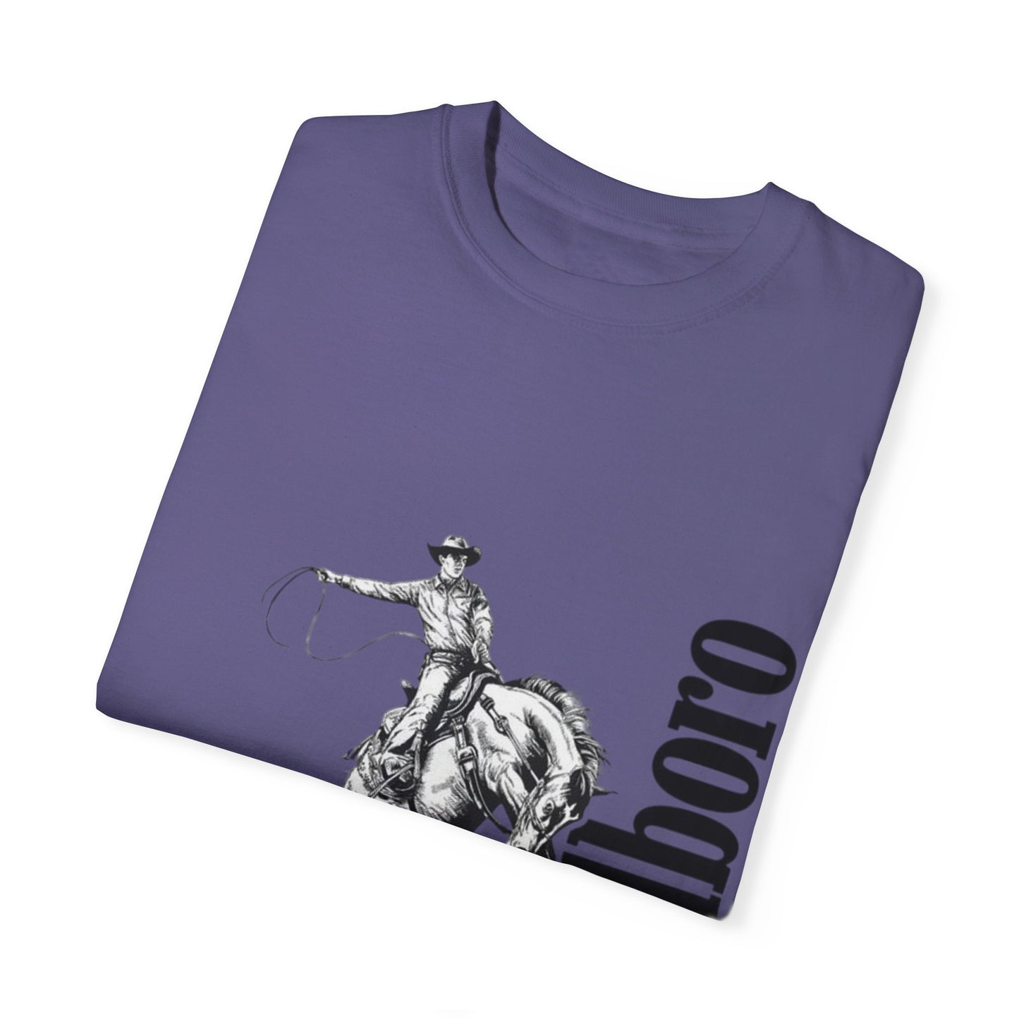 Unisex Cowboy Graphic T-Shirt - Marlboro Inspired Design