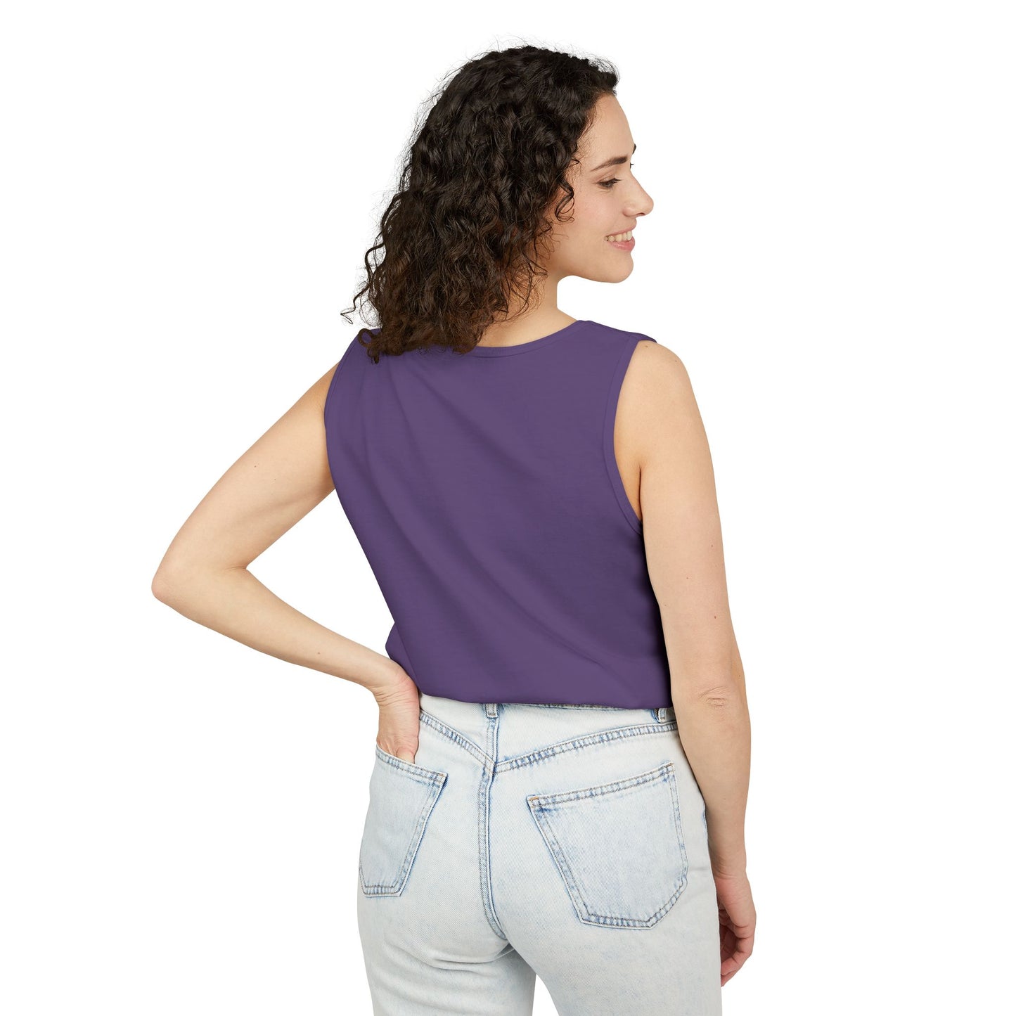 Chillin' Like a Villain Tank Top - Unisex Garment-Dyed Summer Tee