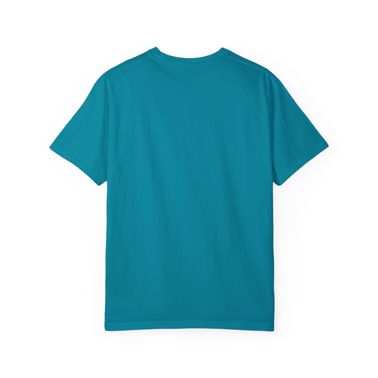 Patriotic Garment-Dyed T-Shirt - 'Land of the Free, Because of the Brave'
