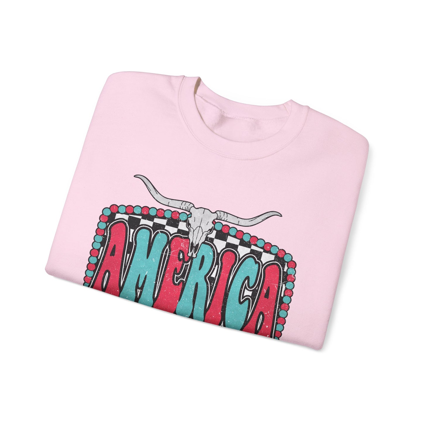 Retro America Graphic Crewneck Sweatshirt