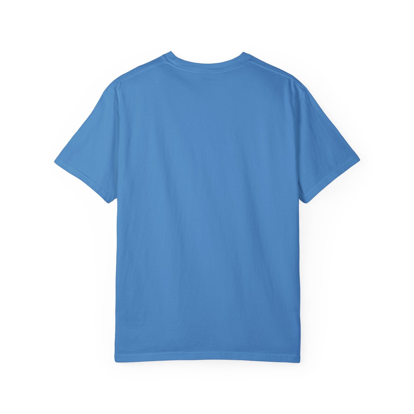 Patriotic Garment-Dyed T-Shirt - 'Land of the Free, Because of the Brave'