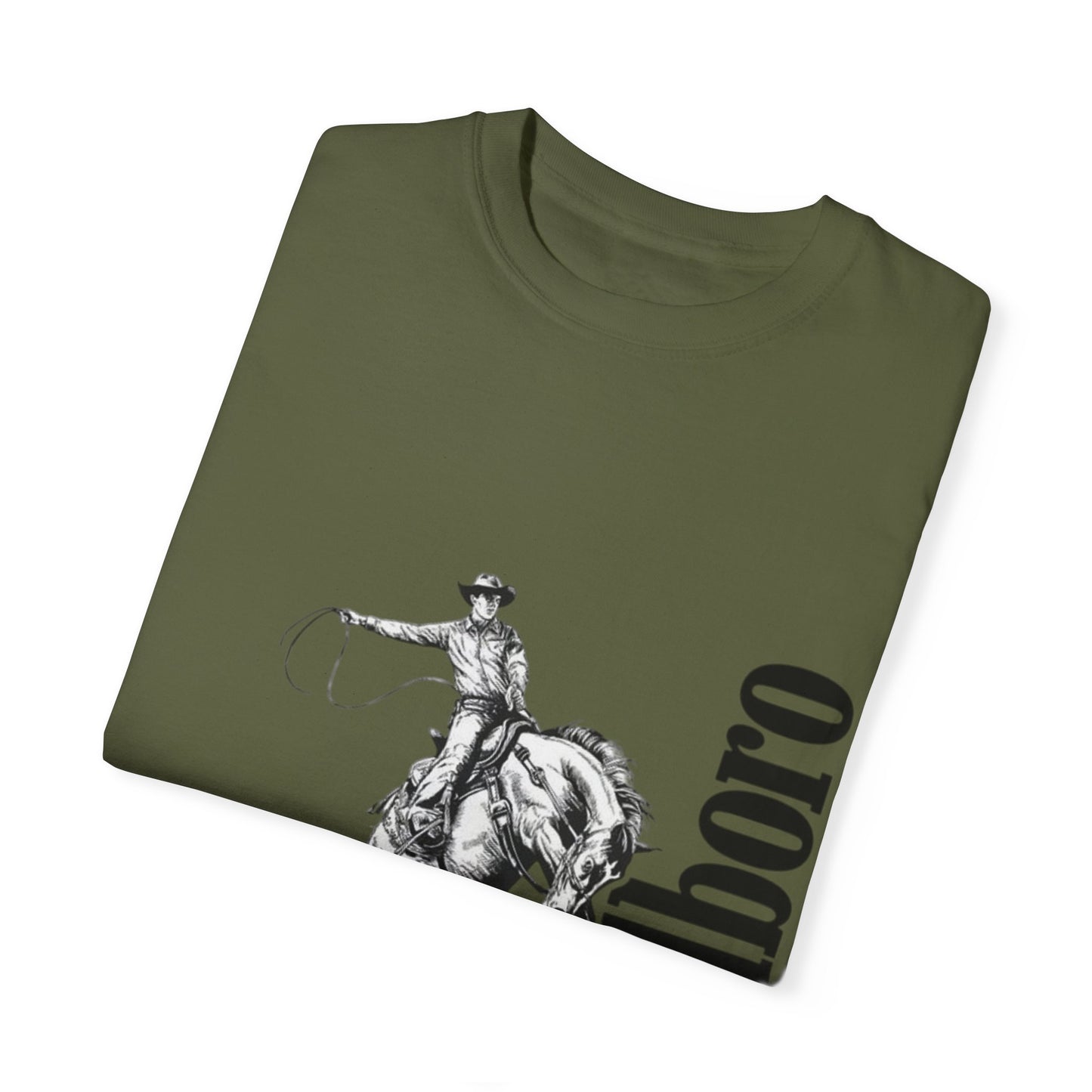 Unisex Cowboy Graphic T-Shirt - Marlboro Inspired Design