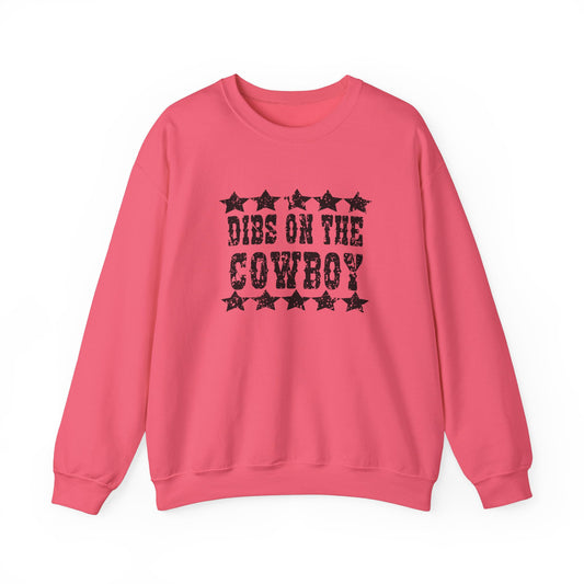 Dibs on the Cowboy Crewneck Sweatshirt for Western Lovers