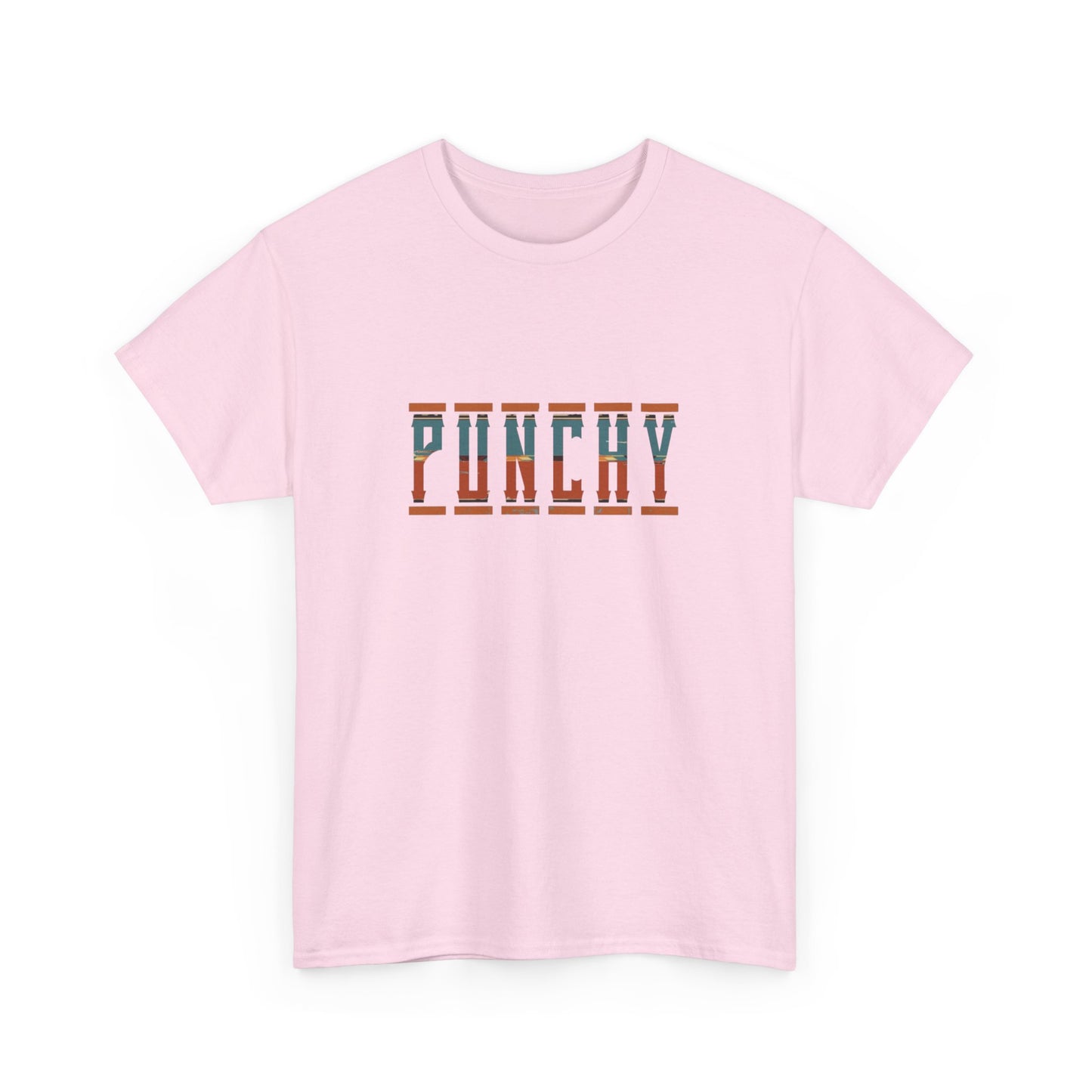 Punchy Unisex Heavy Cotton Tee - Comfortable & Stylish